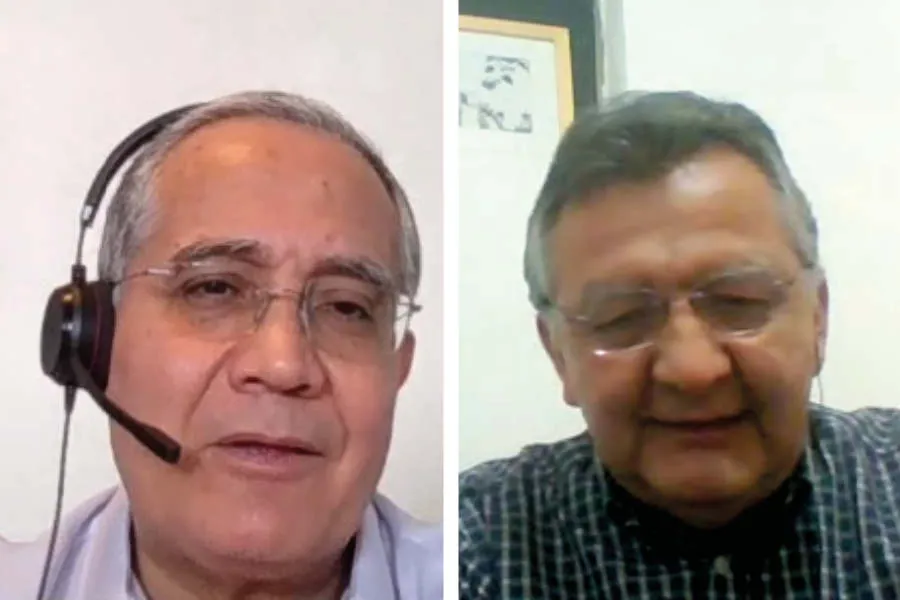 Gerardo Mej&iacute;a y Mario Manzano, profesores del Tec de Monterrey especialistas en temas ambientales.