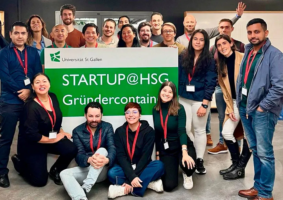 Durante su presentaci&oacute;n en Suiza, obtuvieron el 1er lugar de las startups mexicanas. Foto: Daniela Cabrera