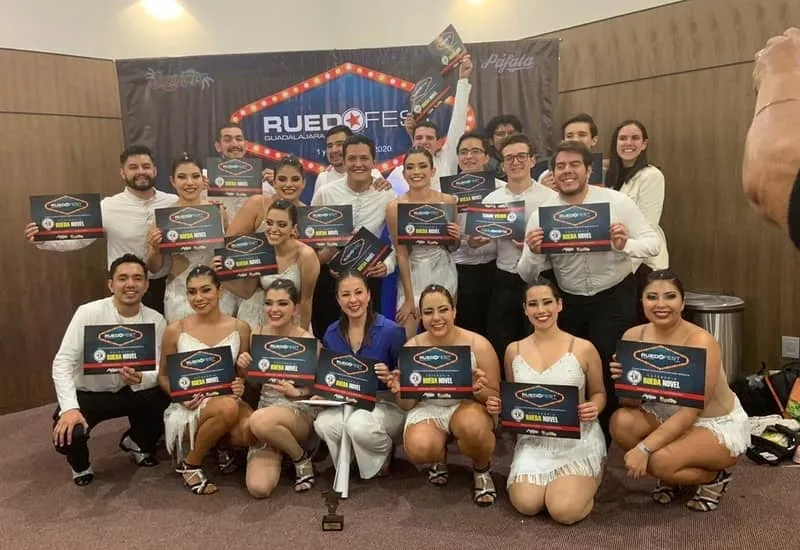 Grupo de Baile de Sal&oacute;n del Tec Guadalajara gana el concurso de salsa cubana: Rueda Fest