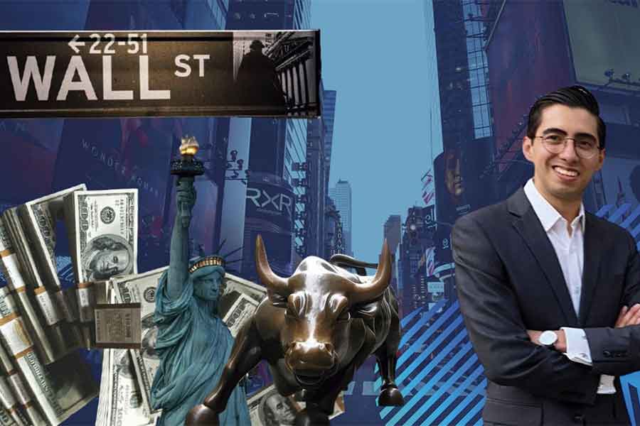 Guillermo Rivera, estudiante Tec, Trabajará en Wall Street