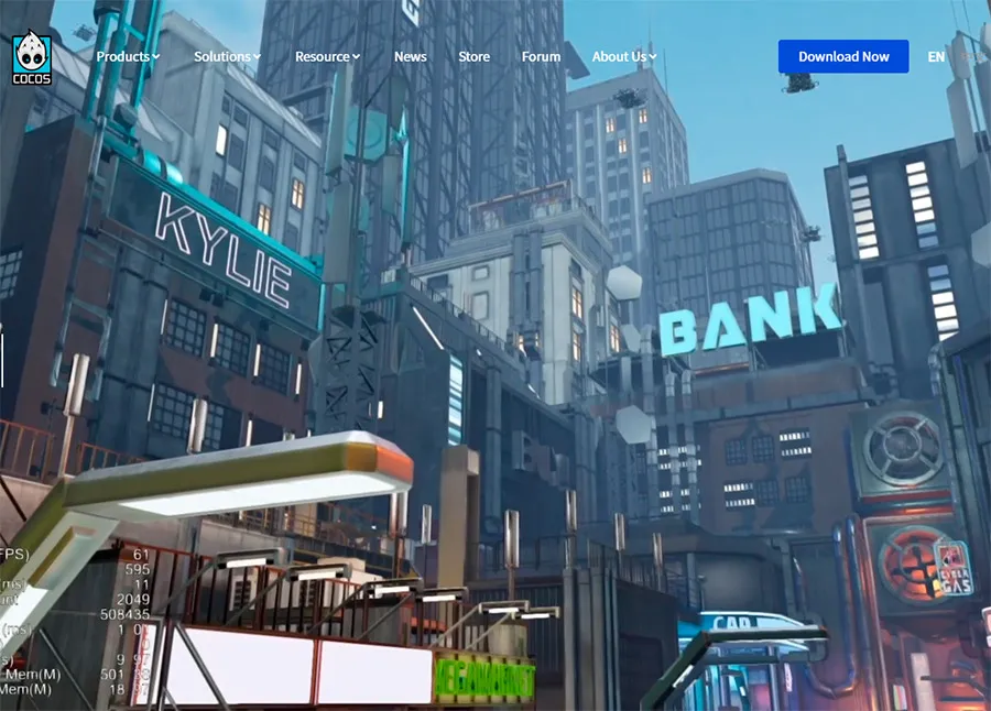 Herramienta educativa digital Cocos2d