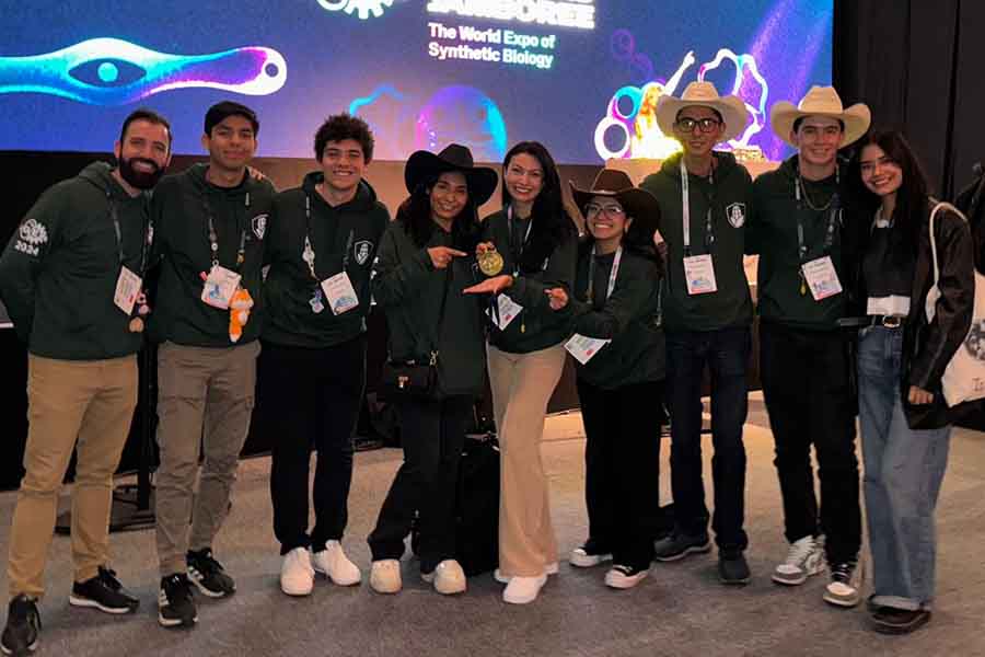Equipo del Tec de Monterrey en Chihuahua con proyecto de biotecnolog&iacute;a consigue oro en iGEM 2024.