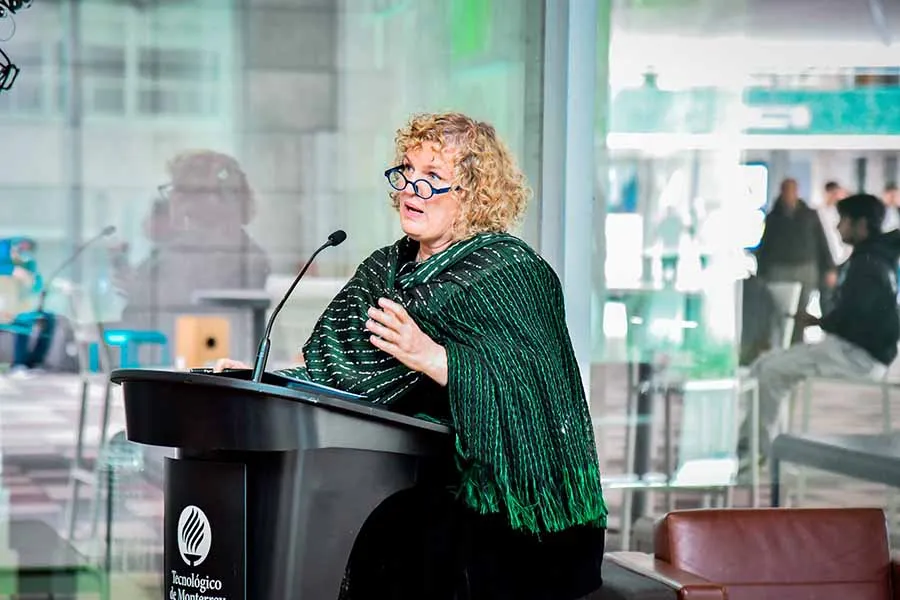In&eacute;s S&aacute;enz, vicepresidenta de Inclusi&oacute;n, Impacto Social y Sostenibilidad del Tec