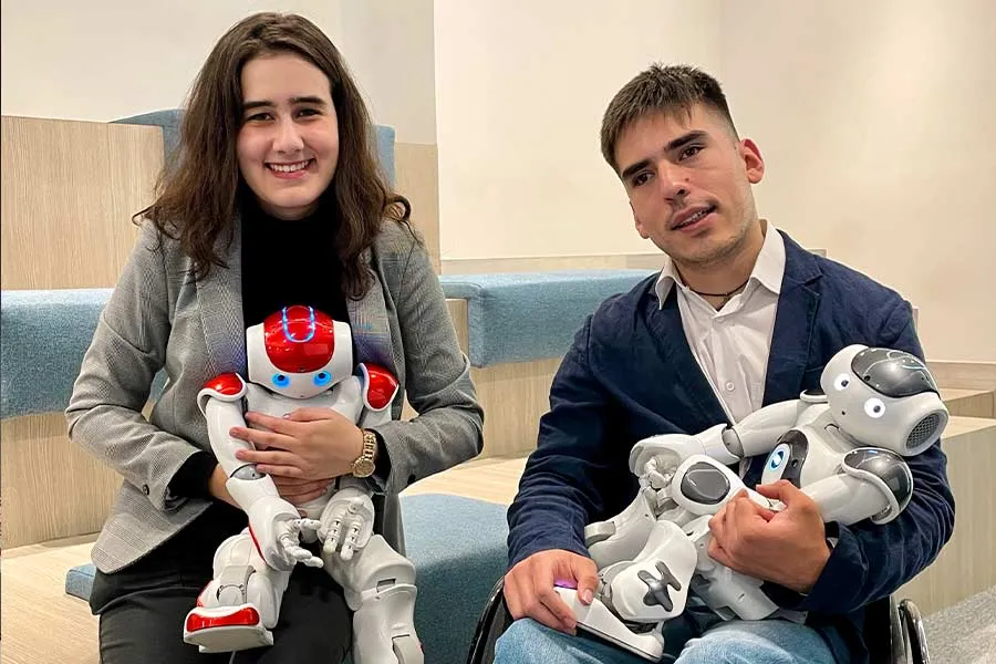 Victoria de Le&oacute;n y Miguel &Aacute;ngel Ogando. Foto: Hannia Campuzano.