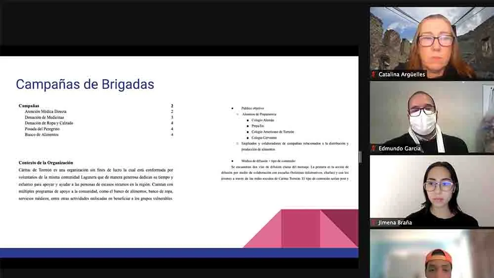 Inmersi&oacute;n Social. Alumnos Tec impulsan labor de C&aacute;ritas Torre&oacute;n