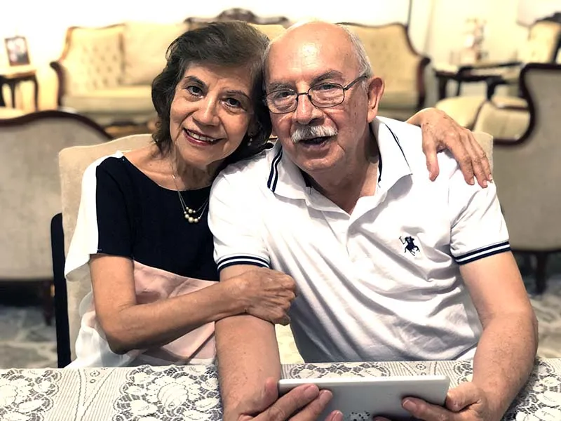 Abuelitos _Juan Garza e Irma Mart&iacute;nez