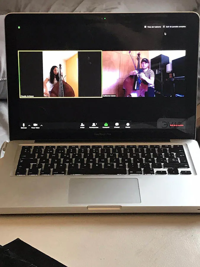 sesi&oacute;n virtual clase de m&uacute;sica