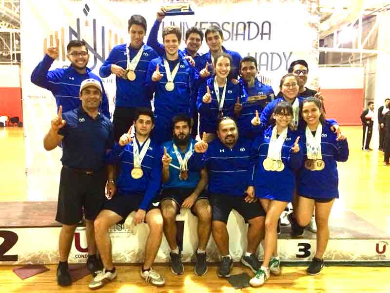 Jos&eacute; Mar&iacute;a fue pilar en los Borregos de Tenis de Mesa del campus Monterrey.