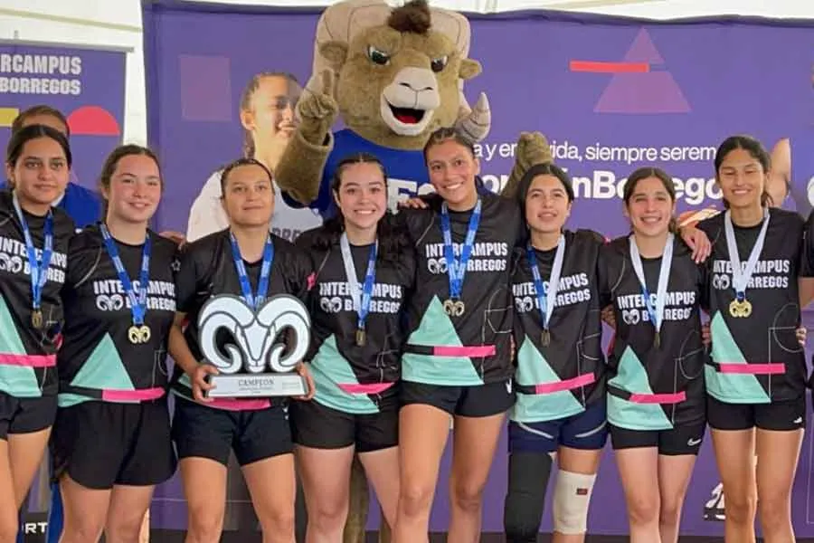 Equipo de de b&aacute;squetbol femenil de campus Zacatecas gana Intercampus
