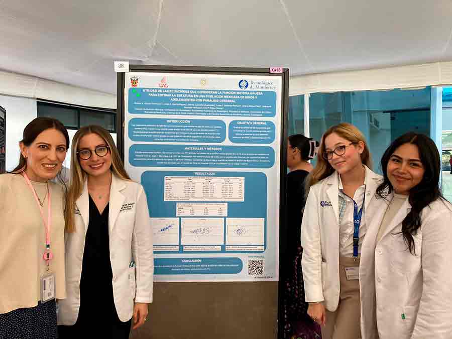 Invesitigaci&oacute;n en nutrici&oacute;n sobre ni&ntilde;os con par&aacute;lisis, realizada por equipo de alumnas del Tec Guadalajara. 