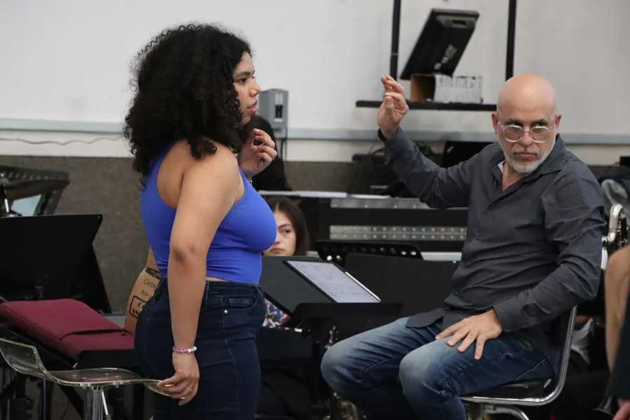 Jade Rojas, debutar&aacute; como directora de Orquesta. Foto: Martha Mariano.