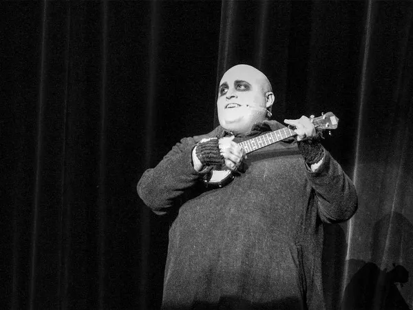 Jimmy interpret&oacute; diversos papeles en Arte y Cultura, como El T&iacute;o Lucas de "Los Locos Addams".
