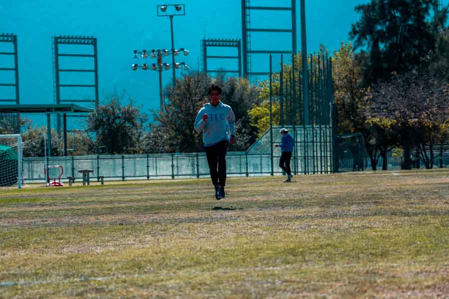 Juan Daniel se ha preparado para obtener un lugar en el podio de la competencia de Atletismo