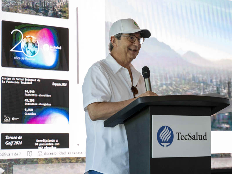 Dr. Juan Homar Páez, director de la Fundación TecSalud.