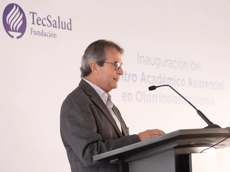 Juan Homar P&aacute;ez, director de la Fundaci&oacute;n TecSalud.