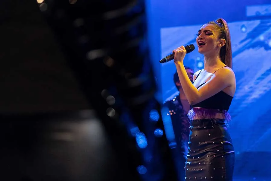 Violeta Valdez, alumna de Arte y Cultura en el campus Monterrey.