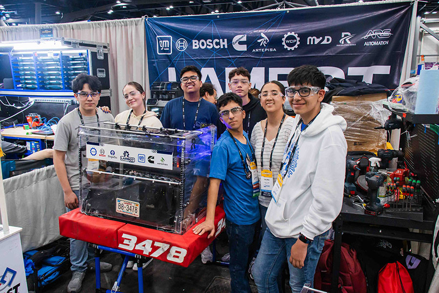 Equipo de Lambot en el mundial