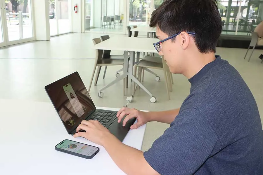 Leonardo Gonz&aacute;lez, estudiante del campus Monterrey, ganador del Swift Student Challenge de Apple.