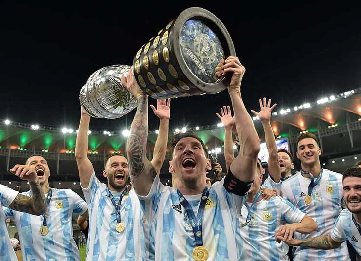 Messi, campe&oacute;n de la Copa Am&eacute;rica
