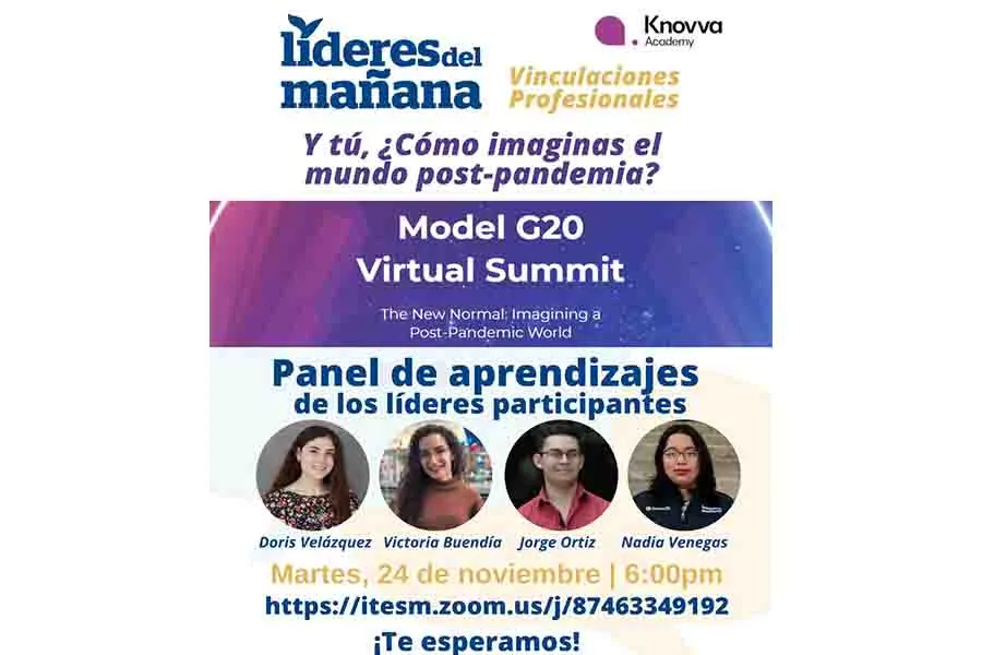 L&iacute;deres del Ma&ntilde;ana en panel virtual
