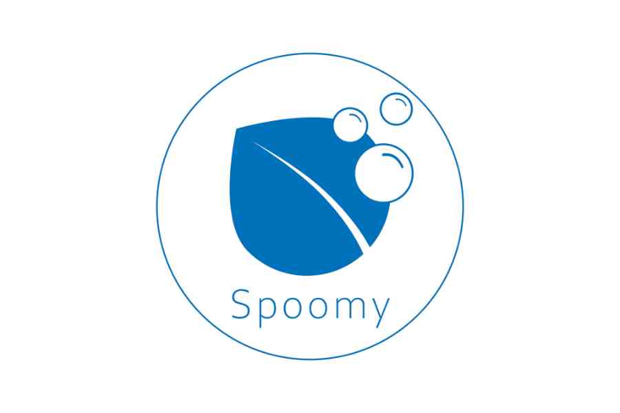 Logo de Spoomy emprendimiento de champ&uacute; s&oacute;lido