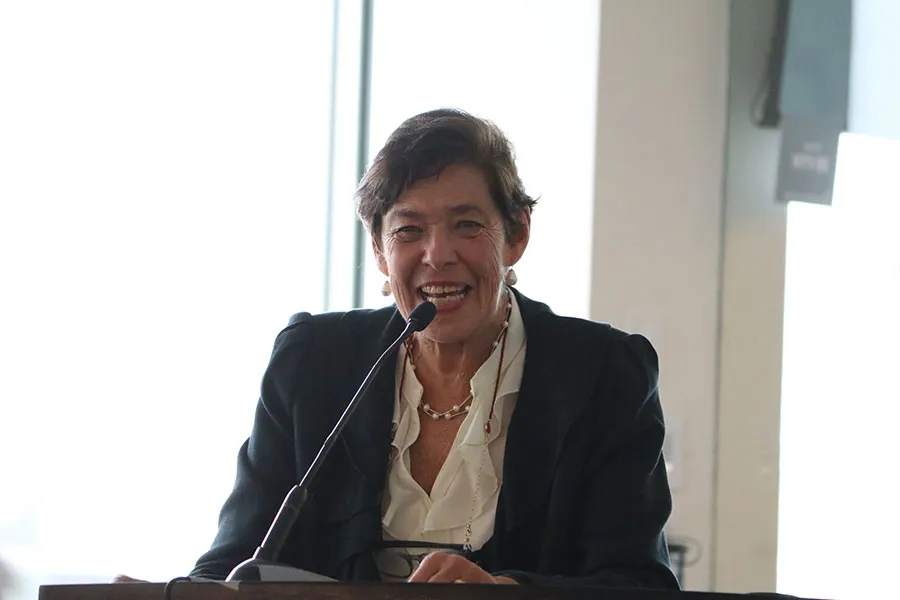 Lorena San Rom&aacute;n, promotora costarricense del desarrollo sostenible.