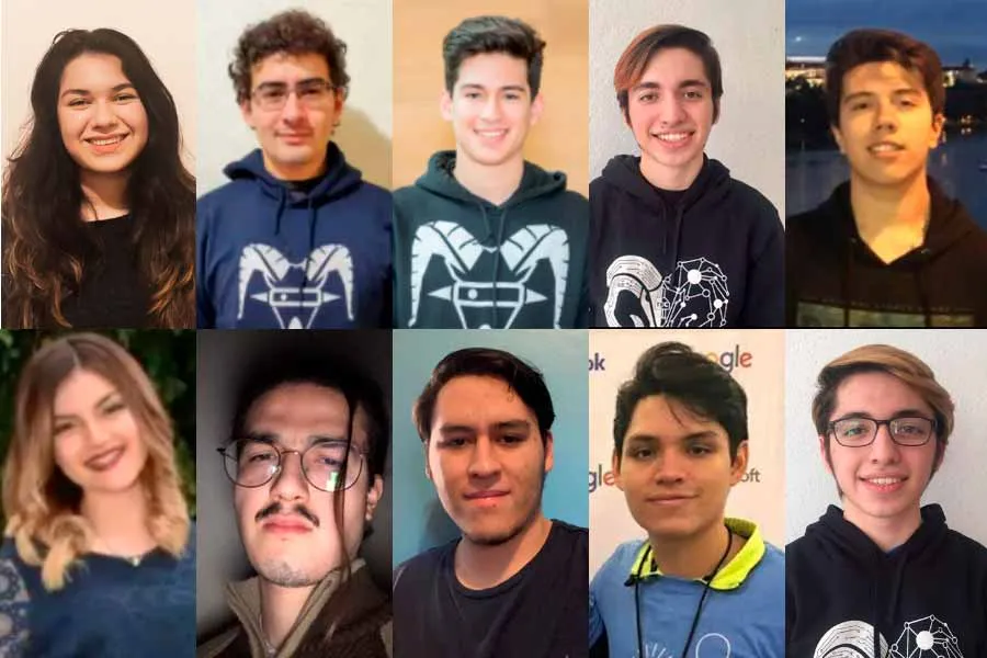 Ellos son los 10 estudiantes e integrantes de RoBorregos que crearon el software SEMS.&nbsp;