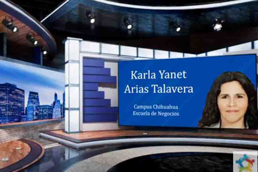 Karla Arias maestra del campus Chihuahua