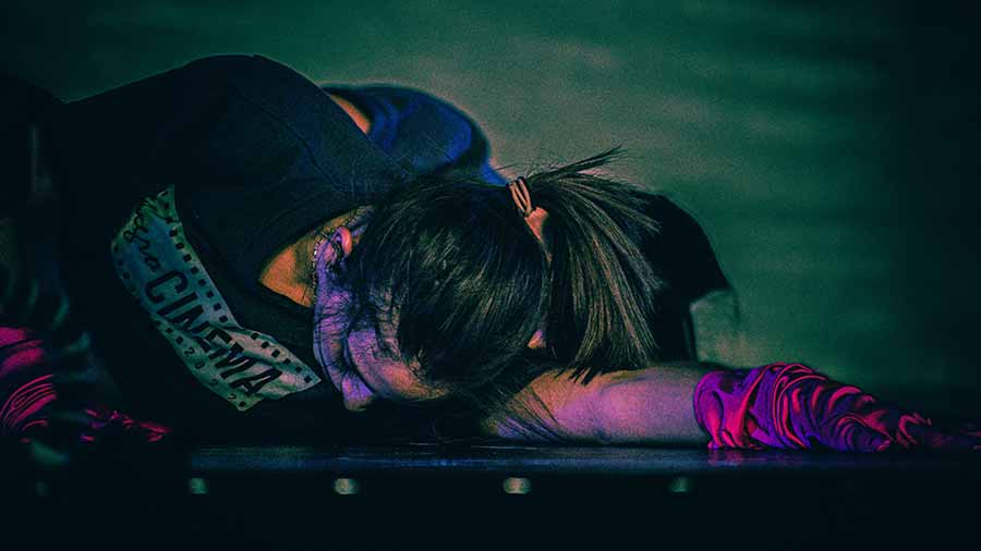 Mariana tiene la oportunidad de enseñarle a los asistentes la pasión que siente por la danza