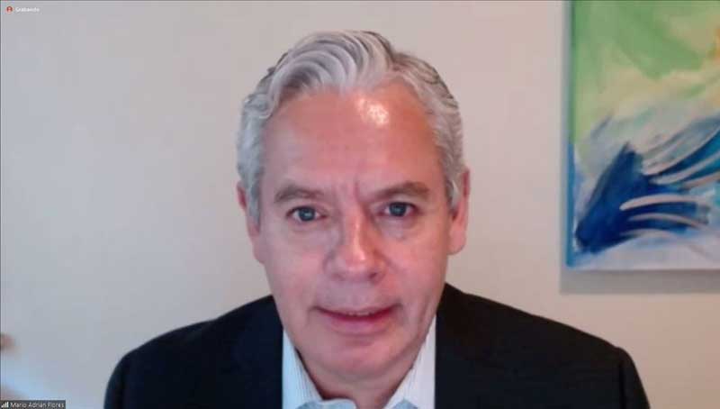 MArio Adri&aacute;n Flores, vicepresidente Regi&oacute;n Monterrey EXATEC Fest 2020