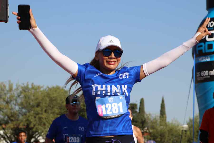 La comunidad Tec particip&oacute; en la carrera Think Feel Run