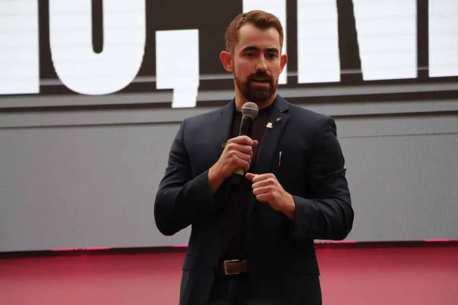 Mauricio Cant&uacute;, candidato a la alcald&iacute;a de Monterrey por Morena.