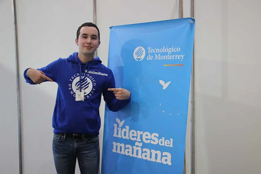 Maximiliano Guevara es parte de la novena generaci&oacute;n de L&iacute;deres del Ma&ntilde;ana del campus Monterrey.