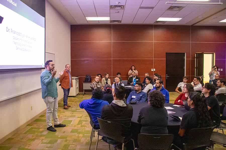 Mesas de di&aacute;logo sobre inteligencia artificial en el Tec Guadalajara. 