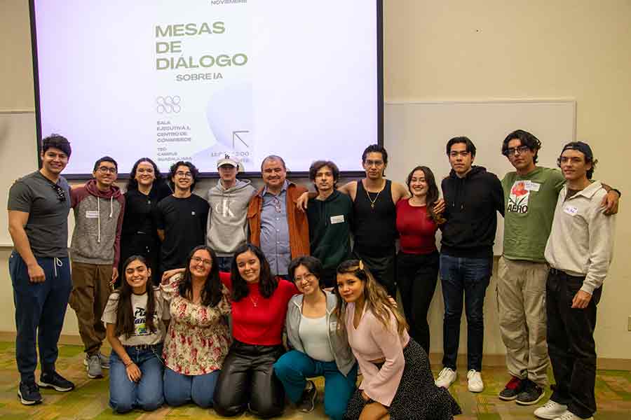 Mesas de di&aacute;logo sobre inteligencia artificial en el Tec Guadalajara. 