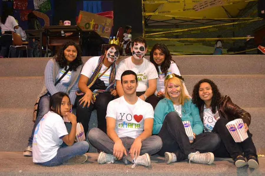 Miguel Salazar particip&oacute; como voluntario en el Campamento Ohana del Tec de Monterrey.