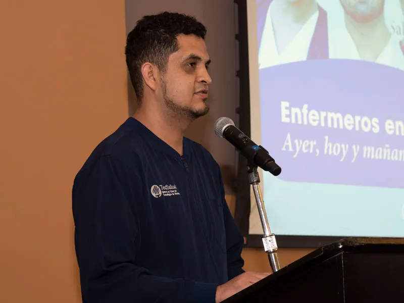 Missael Morales, l&iacute;der de la Cl&iacute;nica de Cat&eacute;ter de TecSalud.