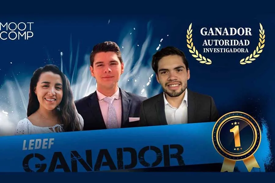 &iexcl;Se llevan el 1er lugar! Estudiantes del Tec en el MootComp 2020
