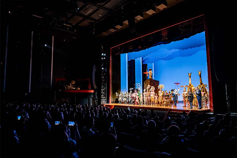 musical rey león de Disney