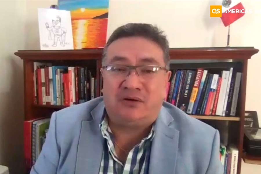 Neil Hernandez participó en un panel del QS Americas 2021.