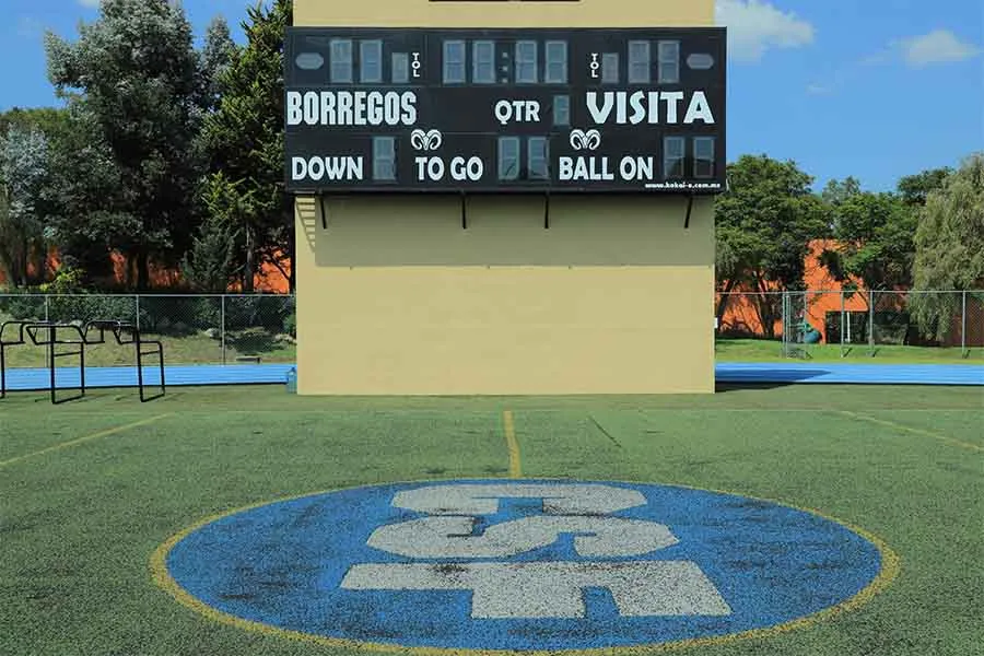 La cancha de Borregos Santa Fe le dice adi&oacute;s a su tablero