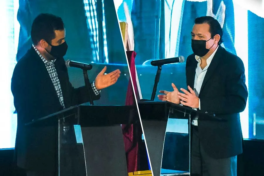 Durante el evento &Oacute;scar Flores, director de la PrepaTec Cumbres, y Crisantos Mart&iacute;nez, director de PrepaTec en la Regi&oacute;n Monterrey, dirigieron un mensaje.