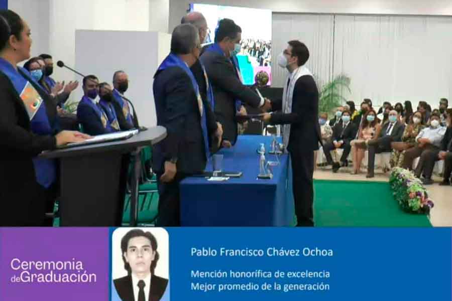 Pablo Ch&aacute;vez, alumno del campus Chiapas
