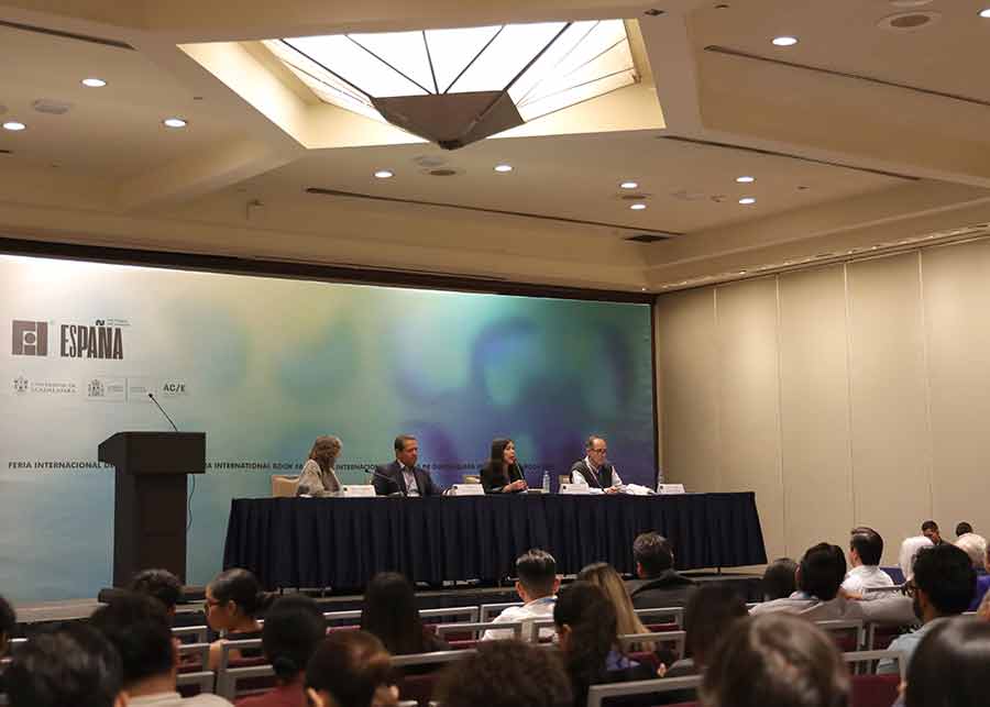 Panel de FIL Pensamiento sobre Modelos de Gesti&oacute;n Universitaria en el que particip&oacute; el Tec Guadalajara. 