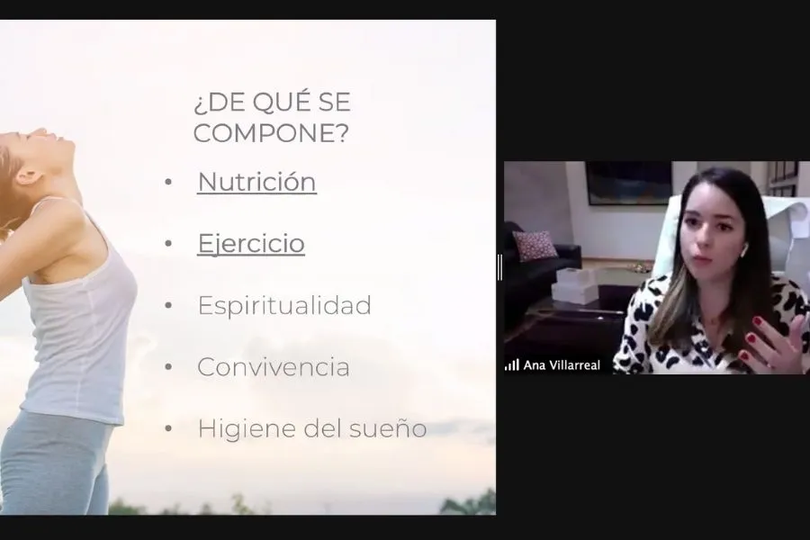 Pl&aacute;tica de nutrici&oacute;n con Ana Cecilia Villareal, nutri&oacute;loga.