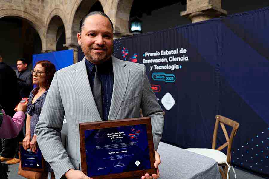 Premio Innovación, Ciencia y Tecnología Jalisco 2023 ganado por profesores del Tec Guadalajara.