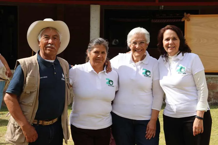 Los fundadores de Alternare: (de izq. a der.) Gabriel S&aacute;nchez, Elia Hern&aacute;ndez, Ana Mar&iacute;a Mu&ntilde;iz y Guadalupe del R&iacute;o.