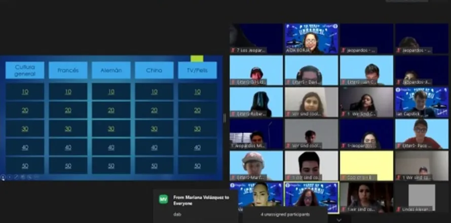 La din&aacute;mica titulada &ldquo;Jeopardy&rdquo; cont&oacute; con la participaci&oacute;n de m&aacute;s de 150 alumnos de diversos campus de PrepaTec.