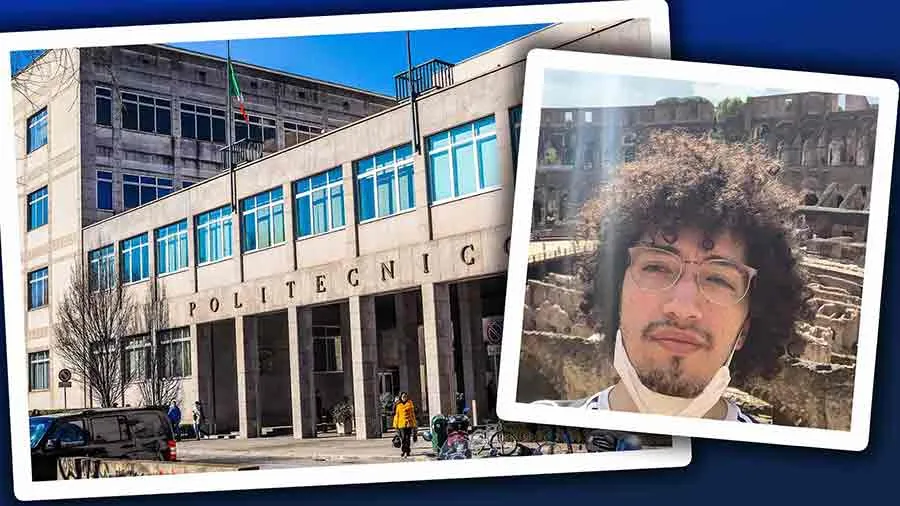 Sebasti&aacute;n Fern&aacute;ndez fue admitido en el Polit&eacute;cnico de Tur&iacute;n