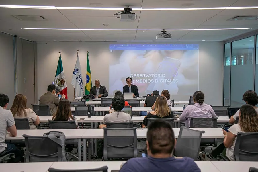 La presentaci&oacute;n del observatorio digital se realiz&oacute; en campus Monterrey